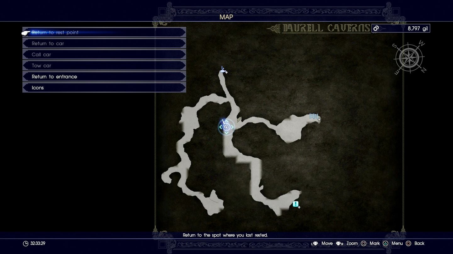 Final Fantasy 15 Daurell Caverns - location and how to clear it